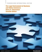 Legal Environment Of Business And Online Commerce