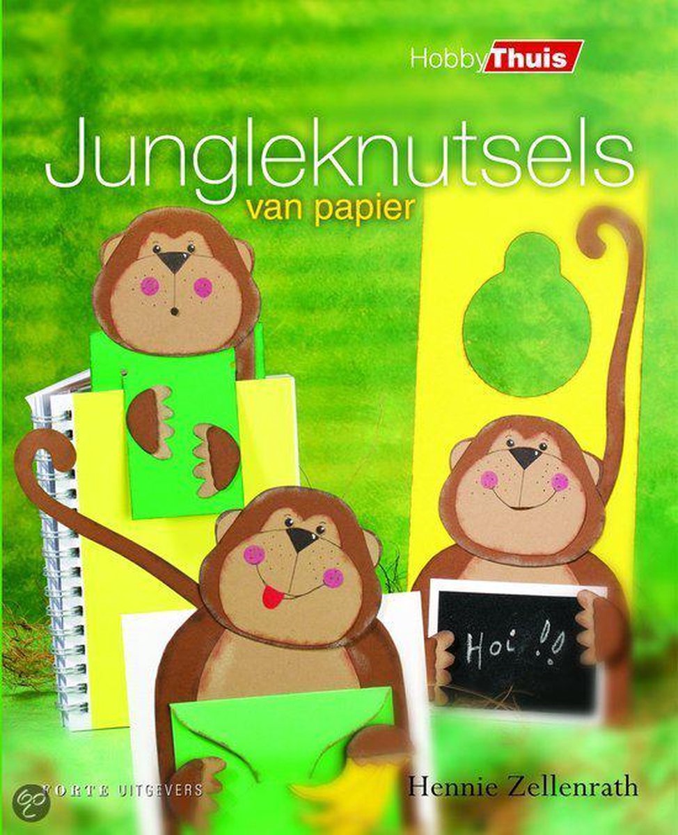 Jungleknutsels van papier