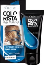 L'Oréal Paris Colorista Hair Makeup - Cobalt - 1 Dag Haarkleuring
