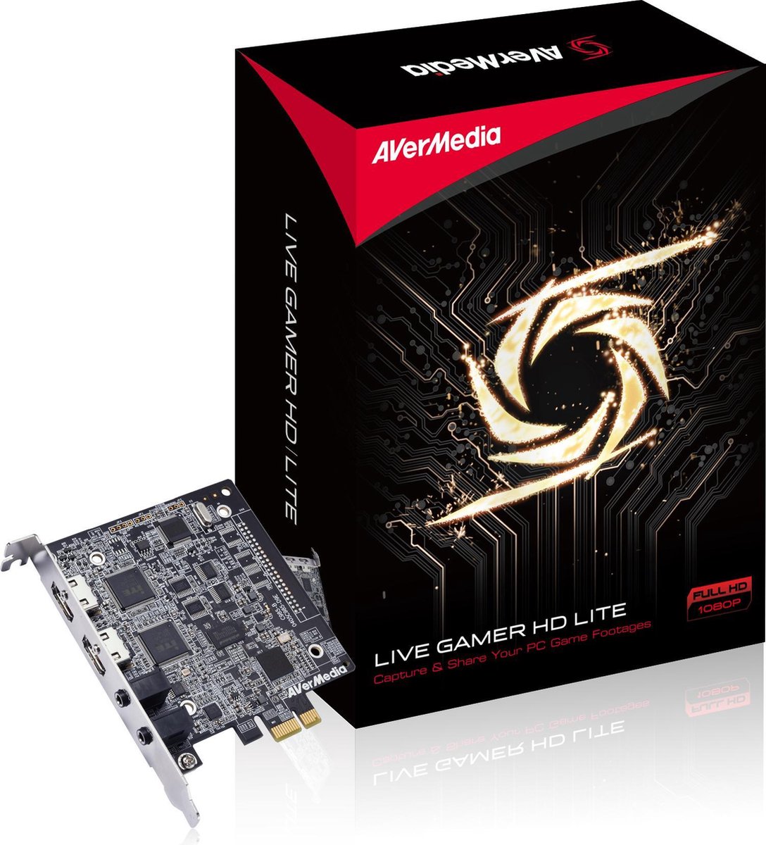 AVerMedia 61C9850000AR - Live Gamer HD Lite, Video Capture card PCI-Express  | bol.com
