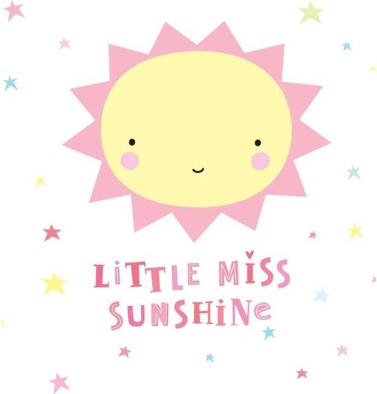 Muurstickers Miss Sunshine A Little Lovely Company
