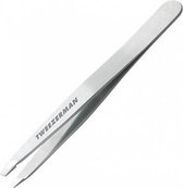 Tweezerman Slant Tweezer Pincet Klassiek Stainless Steel - 1 st