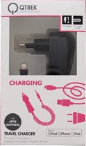 Qtrek QTRTRC00002 oplader voor mobiele apparatuur Binnen Zwart