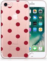Hoesje Geschikt voor iPhone SE (2020/2022) Geschikt voor iPhone 7/8 Siliconen Case Cherries