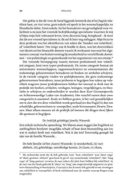 Bladzijde 10 met tekst over antifragiliteit.