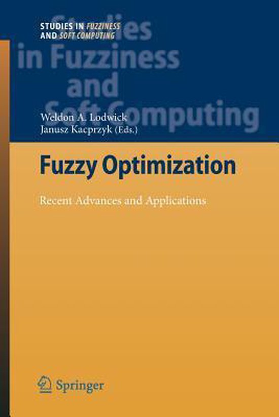 Fuzzy Optimization - cover
