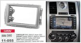 2-DIN CHRYSLER 300C 2005-07; Aspen 2007 / DODGE Charger 2006-07; Magnum 2005-07; Durango 2004-07; Caliber 2007-2008 / JEEP Grand Cherokee 2005-2007; Commander 2006-2007; Patriot 2007-2008 afdeklijst / installatiekit Audiovolt 11-055