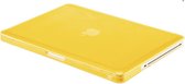 Hardshell Cover Mat Geel MacBook Pro 15 inch Retina