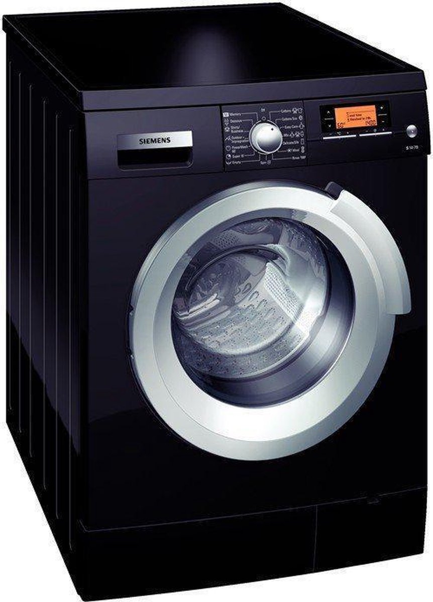 avontuur Ruïneren Voorkeursbehandeling Siemens WM14S7B1EU Vrijstaand 8kg 1400RPM Zwart Front-load wasmachine |  bol.com