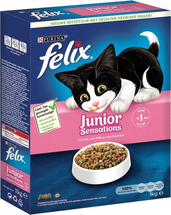 Kattenvoer Junior Sensations 1 kg | bol.com