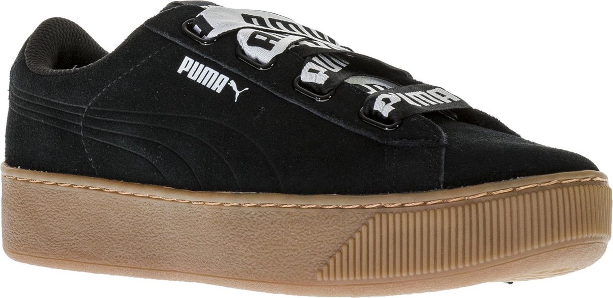 puma vikky platform ribbon sneakers