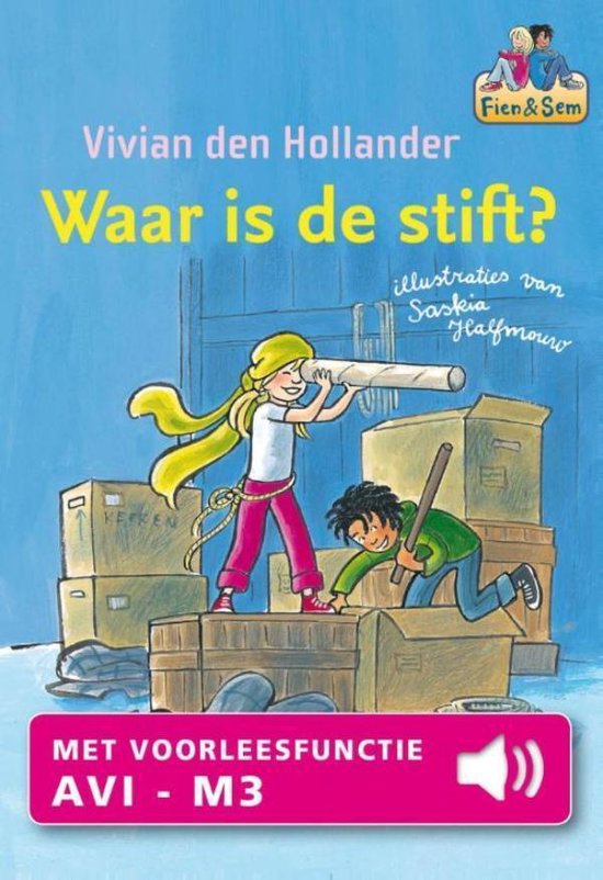 Fien & Sem 1 - Waar is de stift? - cover