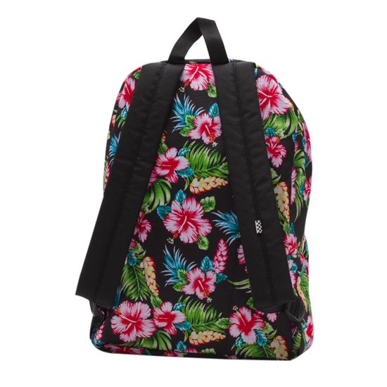 vans hawaiian black backpack