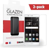 2-pack BMAX Glazen Screenprotector Huawei P9 Lite