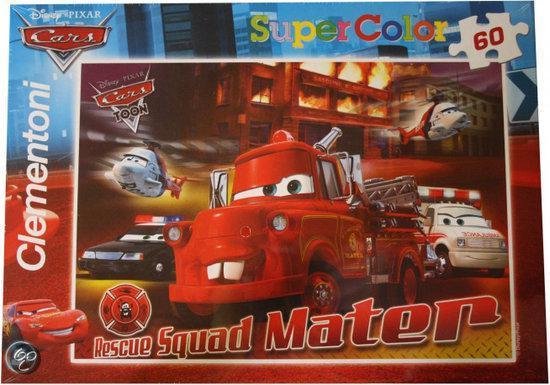 Afbeelding van het spel Disney Cars puzzel rescue squad mater 60 stukjes