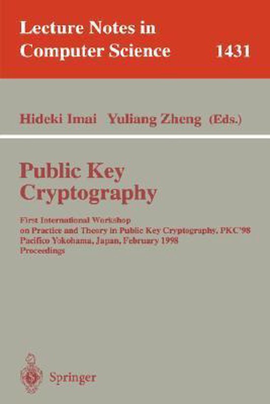 Public Key Cryptography - cover
