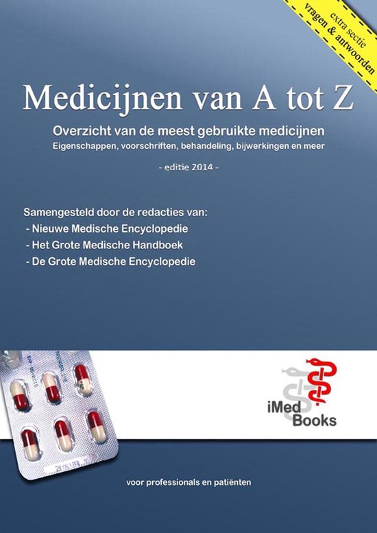 Cover van het boek 'Medicijnen A tot Z'