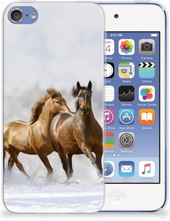 Verlichten Zoek machine optimalisatie toren iPod Touch 5 | 6 Uniek TPU Hoesje Paarden | bol.com