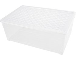 Curver Textielbox - 45L - Kunststof - Transparant