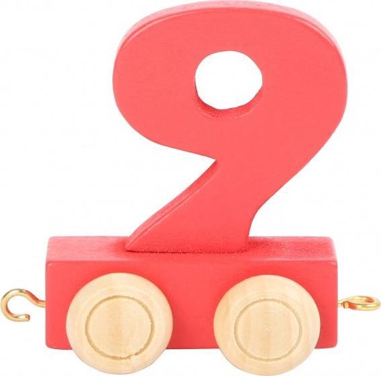 small foot - Coloured Numbers Train 9