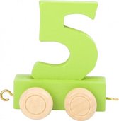 small foot - Coloured Numbers Train 5