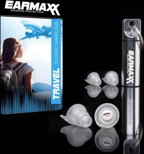 Earmaxx Hearing Protection-Vliegen-incl. 4 oorplugs, 2x medium en 2x... |  bol.com