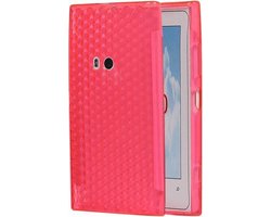 BestCases.nl Nokia Lumia 920 Diamant TPU back case hoesje Roze