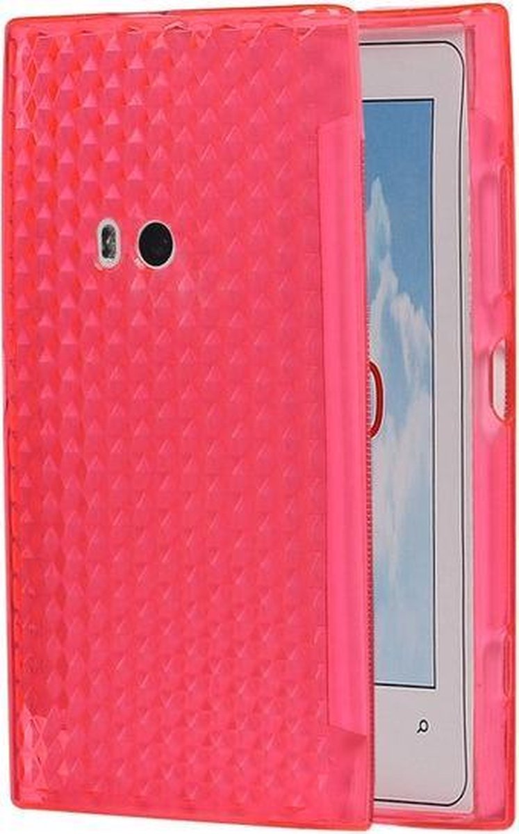 BestCases.nl Nokia Lumia 920 Diamant TPU back case hoesje Roze