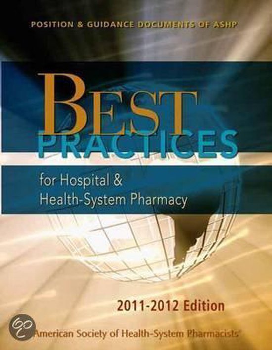 Foto: Best practices for hospital health system pharmacy