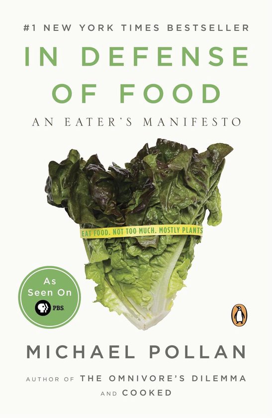 Boek cover In Defense Of Food van Michael Pollan (Paperback)