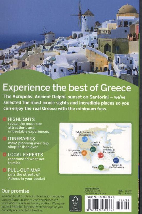 9781742202266　Ed),　Lonely　Korina　Greece　Miller　Planet:　Boeken　Discover　(2nd