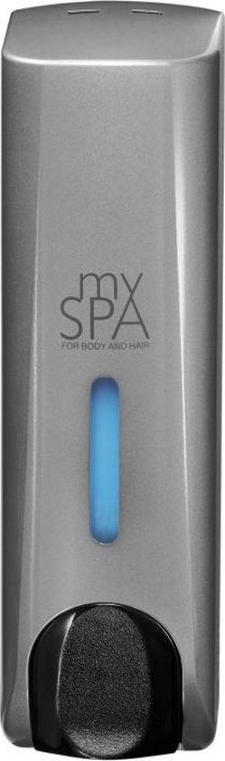 Steken Hassy Vertrek naar MySpa 3-in-1 dispenser voor shampoo, handzeep en douchegel (zilver) -  slimme koop | bol.com