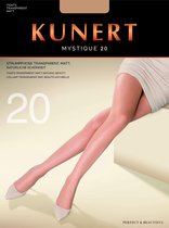 Kunert panty Mystique 20  Kleur: zwart  Maat: 36-38