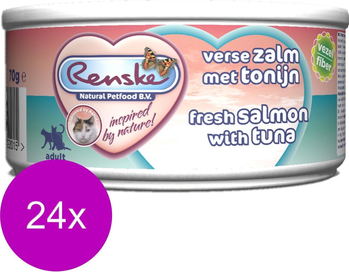 Renske Kat Adult Verse Zalm en Tonijn natvoer