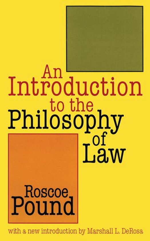 Storrs Lecture - An Introduction to the Philosophy of Law - cover