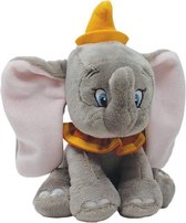 Disney Pluche - Dumbo / Dombo, het vliegende olifantje - Disney Soft Toy 17 cm