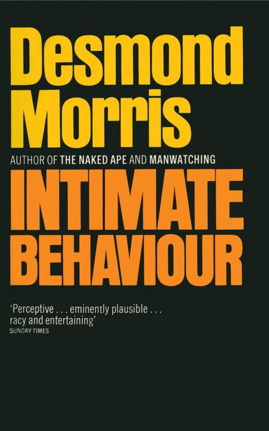 Intimate Behaviour - cover