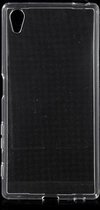 Sony Xperia Z5 Ultra thin 0,3mm TPU Transparant case hoesje