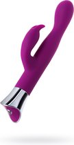 JOS- Loly- Rabbit Vibrator met 10 Verschillende functies - 21,6 cm - Paars