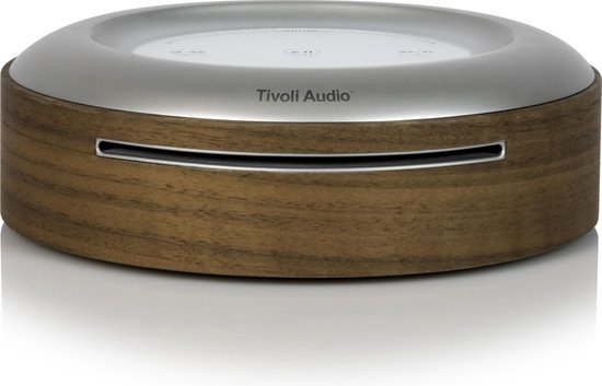 Tivoli Audio - ModelCD - Hifi CD-speler met Wifi - Walnoot/Zilver |