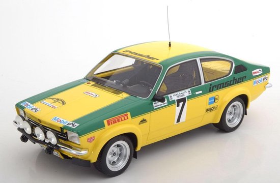 ミニカー　1/43 オペル カデット GT/E 1976年ヘッセンラリー 1位 Walter Smolej/Christian Geistdorfer #7 [dsn28] Minicar 1/43 Opel Cadet Gt/E 1976 Hessen Rally 1St Place