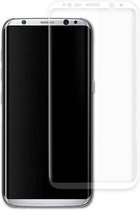 3D Gehard Tempered Glass - Screenprotector - beschermglas - Geschikt voor Samsung Galaxy S8 Plus Wit