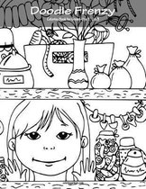 Doodle Frenzy Coloring Book for Grown-Ups 1, 2 & 3