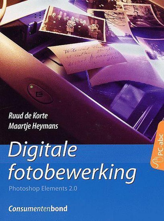Cover van het boek 'Digitale fotobewerking'