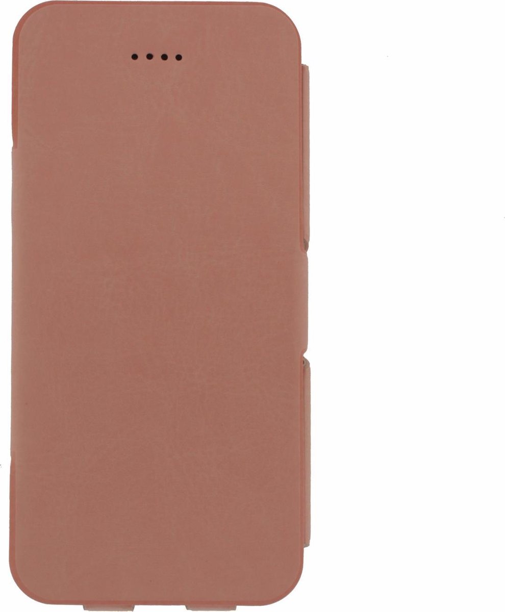 Azuri booklet case ultra thin voor Apple iPhone 5C PU leder roze