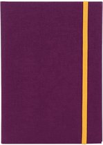 GOLDBUCH GOL-64934 Linum A5 gastenboek 15x21 cm notitieboek paars als receptieboek