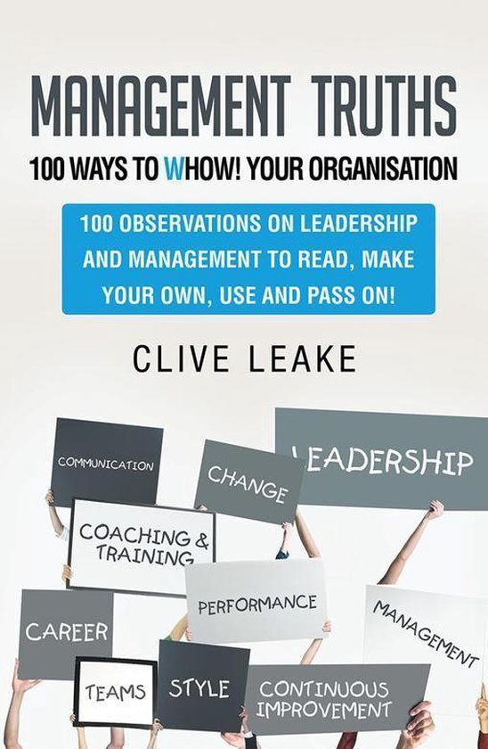Management Truths – 100 Ways to Whow! Your Organisation - cover