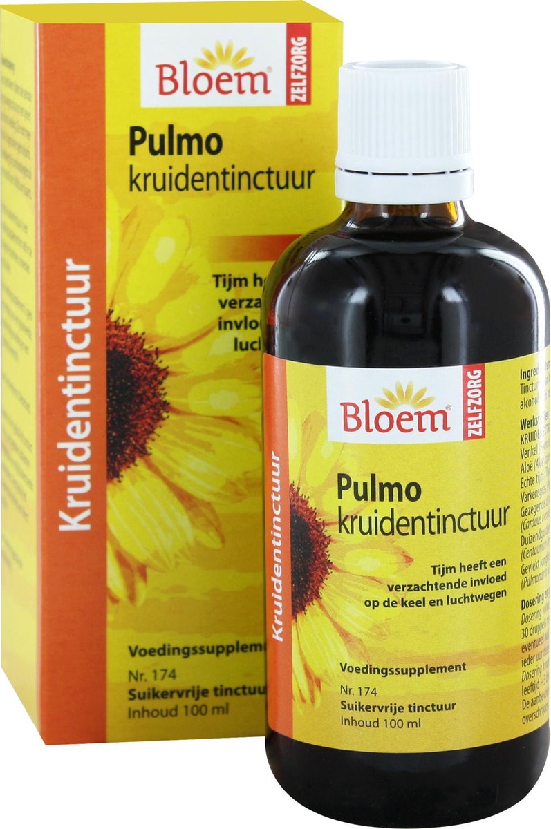 Bloem Pulmo kruidentinctuur