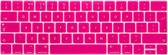 Toetsenbord bescherming - Siliconen cover voor Macbook PRO 13/15 inch (Touch Bar) 2016/2017/2018/2019 A1706 A1708 A1989 - Neon Pink