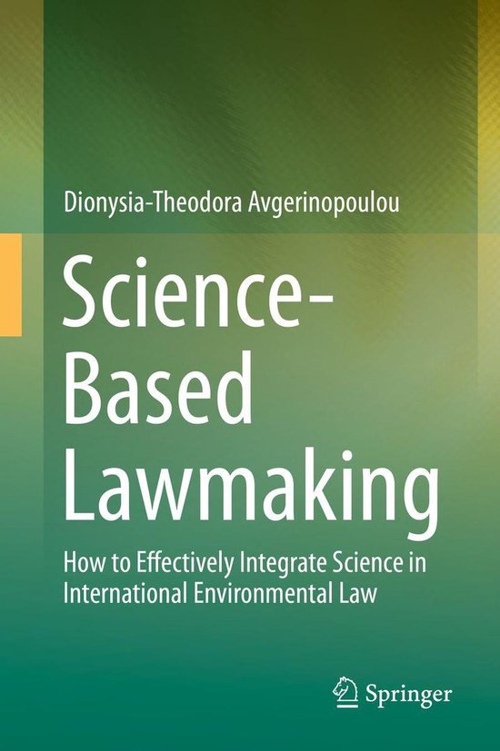 Science-Based Lawmaking - cover